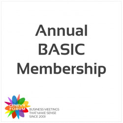 Membership annuel BASIC du Forum de Genève