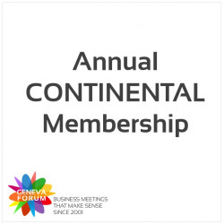 Membership annuel CONTINENTAL du Forum de Genève