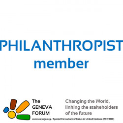 PHILANTHROPIST member of the GENEVA FORUM